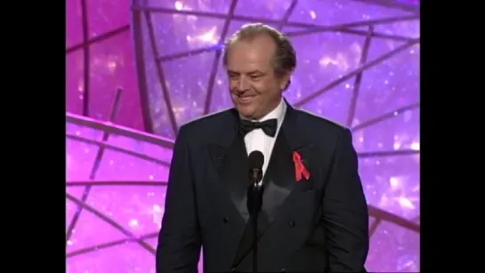 Jack Nicholson Wins Best Actor Motion Picture Musical or Comedy - Golden Globes (1998)