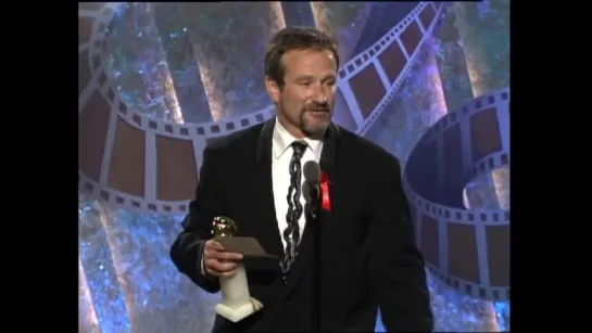 Robin Williams Wins Best Actor Motion Picture Musical or Comedy - Golden Globes (1994)