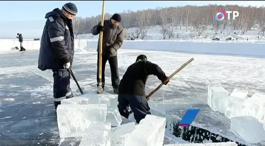 Часы и начало новостей (ОТР, 14.01.2014)