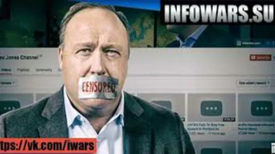 Алекс Джонс и INFOWARS заблокированы на всех крупнейших интернет площадках