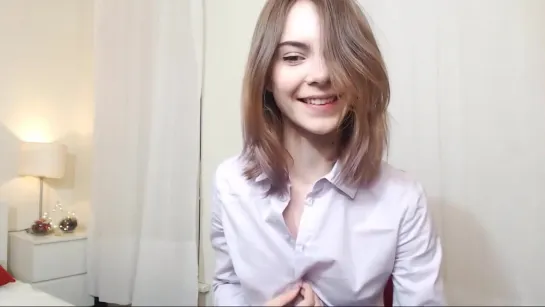 малолетняя школьница ласкает киску на камеру Teen Masturbate on Cam ( solo blowj