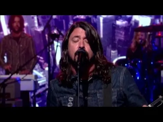 Foo Fighters and Rick Nielsen - Something For Nothing (live on Letterman)