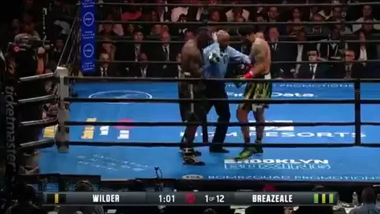 накаут Deontay Wilder  Dominic Breazeale