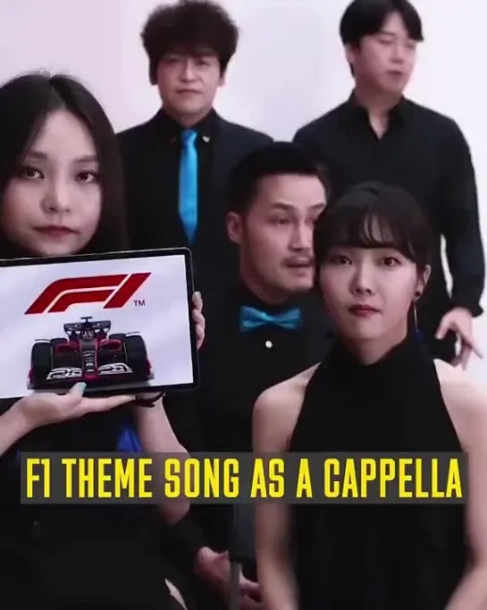 F1 songs a cappella