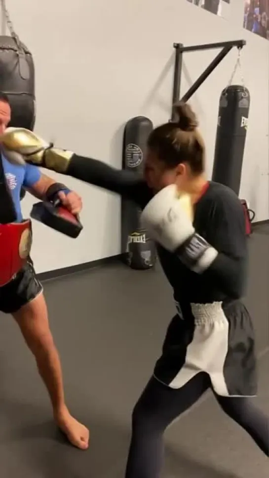 joanna jedrzejczyk - muay-thai session /24.11.2020/