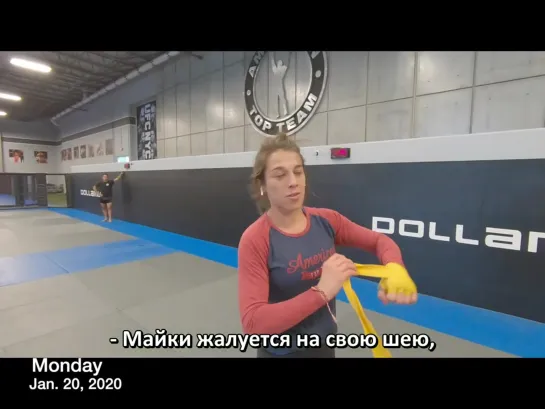 joanna jedrzejczyk's camp 6 weeks out /rus subs/