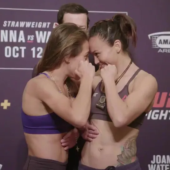 ufc tampa: joanna jedrzejczyk vs michelle waterson face-off