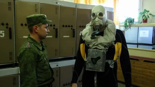 На себе проверил армейский дыхательный аппарат. Military rebreather test