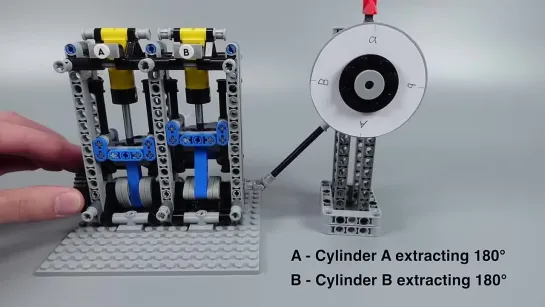 Running Lego Engines with Air