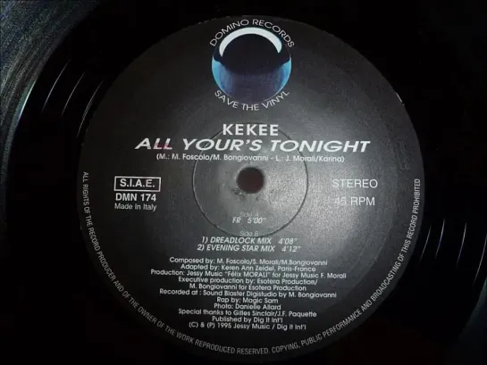 Kekee - All Yours Tonight