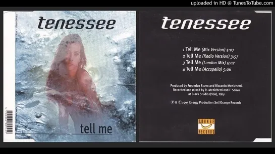 Tenessee – Tell Me (Mix Version – 1995)