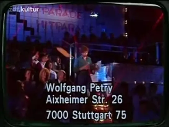 Wolfgang Petry - Hey Sie, sind sie noch dran - ZDF-Hitparade - 1989