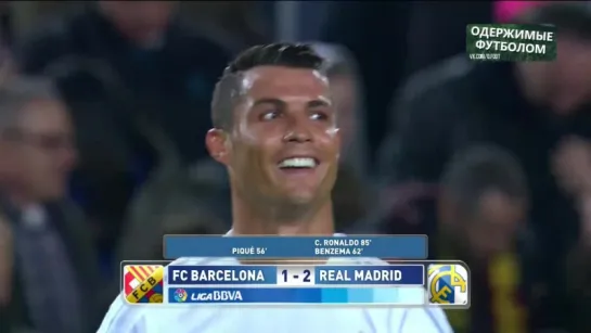 El Clasico Barcelona 1-2 Real Madrid 02/04/2016 2half goals and highlights