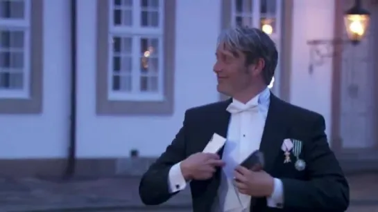 #MadsMikkelsen  and Hanne gala at Fredensborg Castle