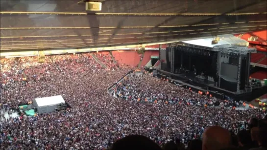 Emirates Stadium - Crowd singing along to Bohemian Rhapsody. 01.06.13