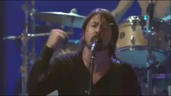 Dave Grohl (Foo Fighters) - pissed because of a fan fight. uncensored. iTunes Festival