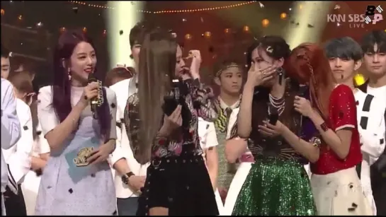 [JBP] BLACKPINK "As if its your last" 1st WIN! @ Inkigayo [рус.саб]