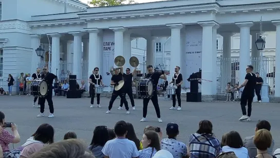 Drum Time. Барабанное шоу. Фестиваль уличных театров на Елагином. 30.07.2023