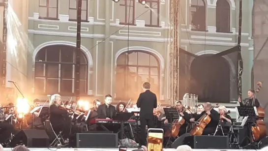 Ennio Morricone во "Дворе Гостинки"-4. 07.08.2022