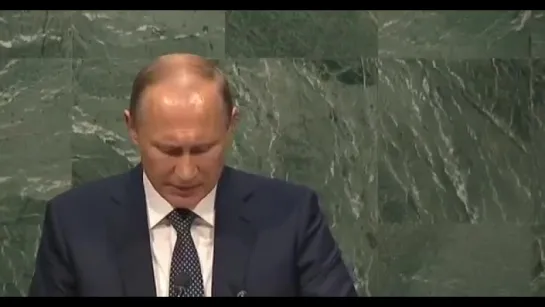 Путин в ООН - Вы хоть понимаете, что натворили!!