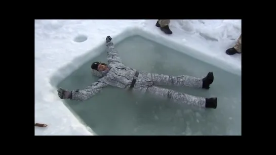 Тест обмундирования в водах Арктики