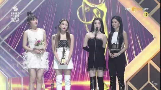 Red Velvet Wins Bonsang Speech 2020 Seoul Music Awards