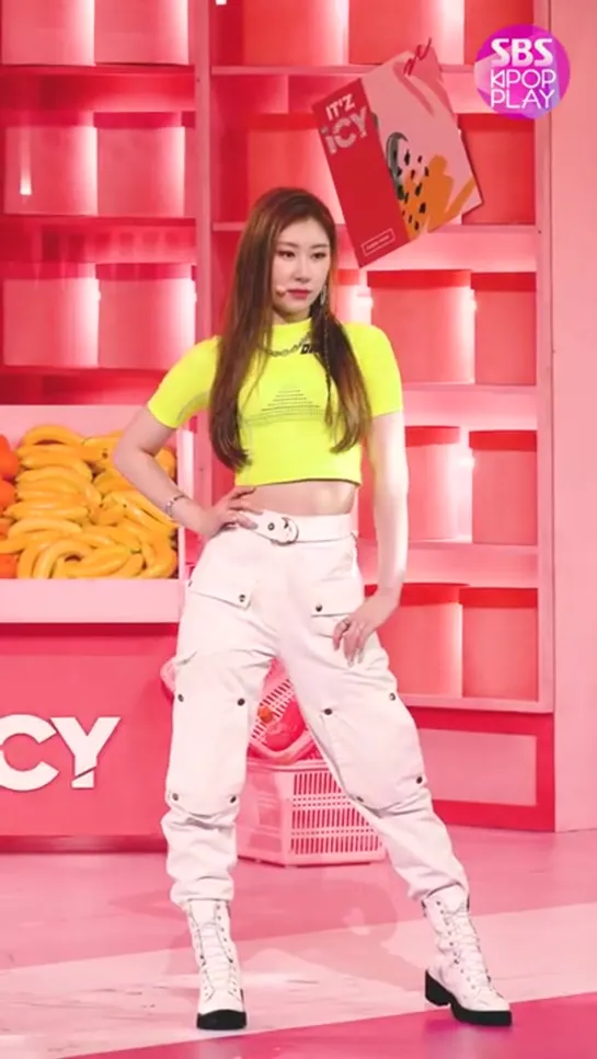 [안방1열 직캠4K 고음질] 있지 채령 ICY (ITZY CHAERYEONG Fancam)ㅣ@SBS Inkigayo_2019.8.4