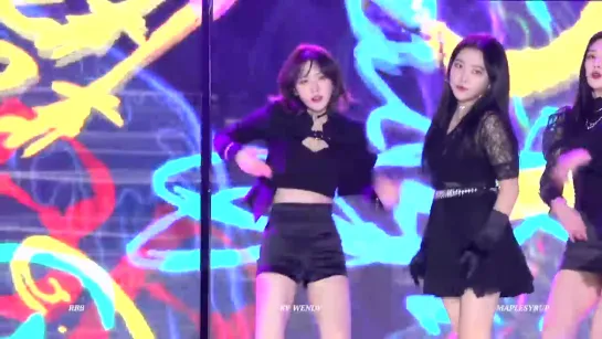 [fancam] 190115 서울가요대상 intro+RBB 웬디 직캠