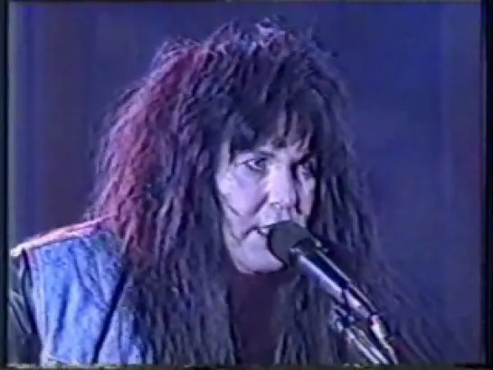 Blackie Lawless of W.A.S.P.- The Idol - (Argentina TV 1992)