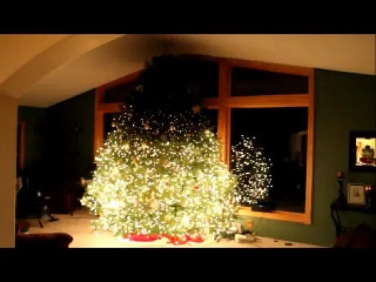 Gangnam Style Christmas Tree Light Show