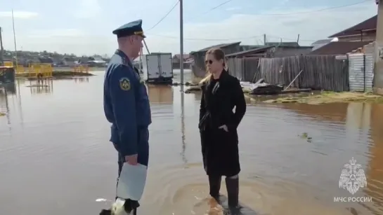 Уровень реки Лоза в Игринском районе идёт на спад