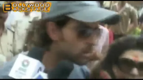 Hrithik Roshan Hits  Abuses the Press in Shirdi