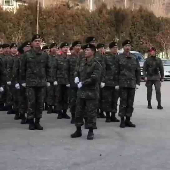 190116 выпуск Онью по завершении базовой подготовки