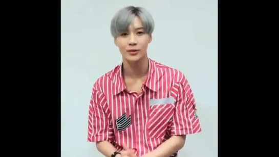 170727 Taemin's Japan Solo Debut 1st Anniversary message SWJ Board Update