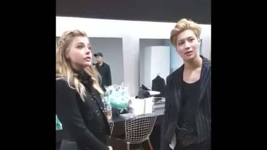 160305 Facebook 샤이니(SHINee) Taemin and Chloe Moretz