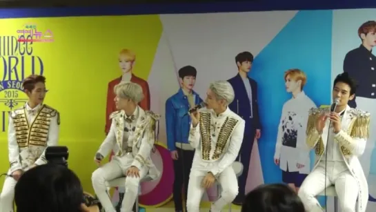 OBS플러스 150517 SHINee  Press Conference 3