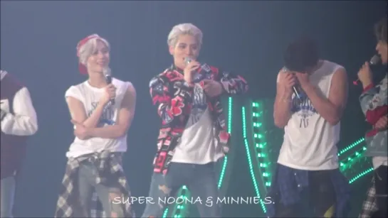 [FANCAM]150515 Jonghyun imitates Minho's showing abs and MinKey MomentSWC4inSEOUL