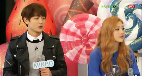 150318 MC Minho Red Velvet 레드벨벳 Wendy -NAVER MUSIC