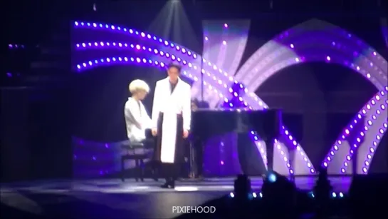 150314 SWC in Tokyo Dome Onew Solo (Rainy Blue) with taemin