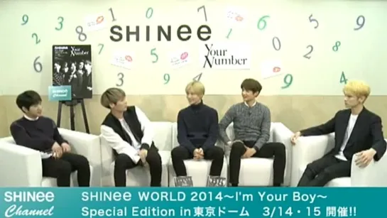 150312 SHINee - 'Your Number' Special Live Streaming Event Full