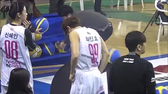 150225 Handsome Sexy Adorable Ace Minho @ Hanstar Celebrity Basketball