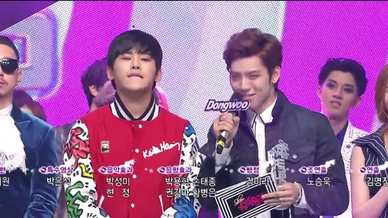 150207 Minho - MBC Music Core MC Full Cut