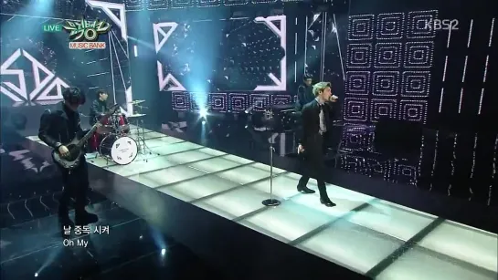 150206 Jonghyun - Crazy (Guilty Pleasure) ( KBS Music Bank)