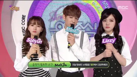 150124 Music Core 음악중심 MC