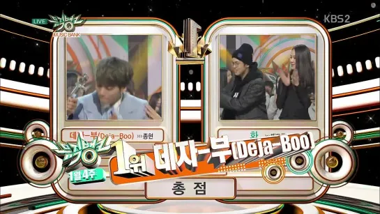 150123 Jonghyun - KBS Music Bank Today's Winner Cut