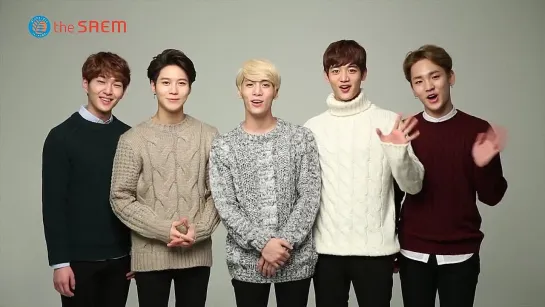 141219 SHINee - 'the SAEM' Endorsement Making Movie