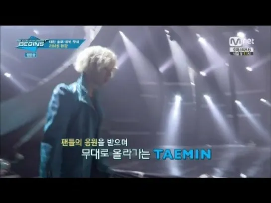 140822 MNET Backstage Taemin & Kai (EXO)