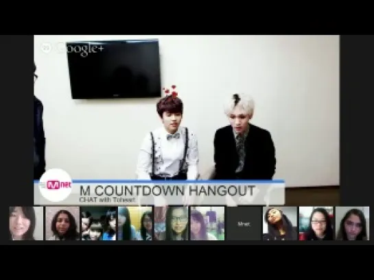 [M COUNTDOWN HANGOUT CHAT - Toheart]