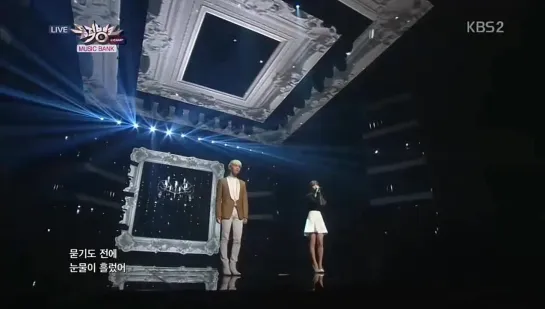 140228 Music Bank S.M. The Ballad (Taeyeon & Jonghyun) - Breath