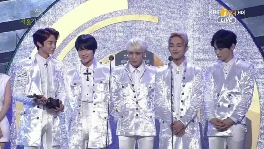 140123 SHINee 3rd Winning Bon Awards 본상